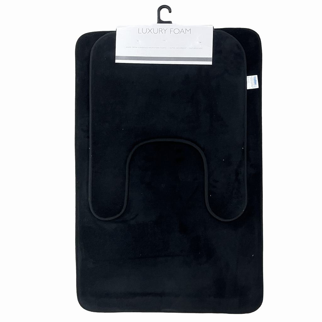 MEMO1145FBL231.jpg MEMORY FOAM 2PC - BLACK - Image 1