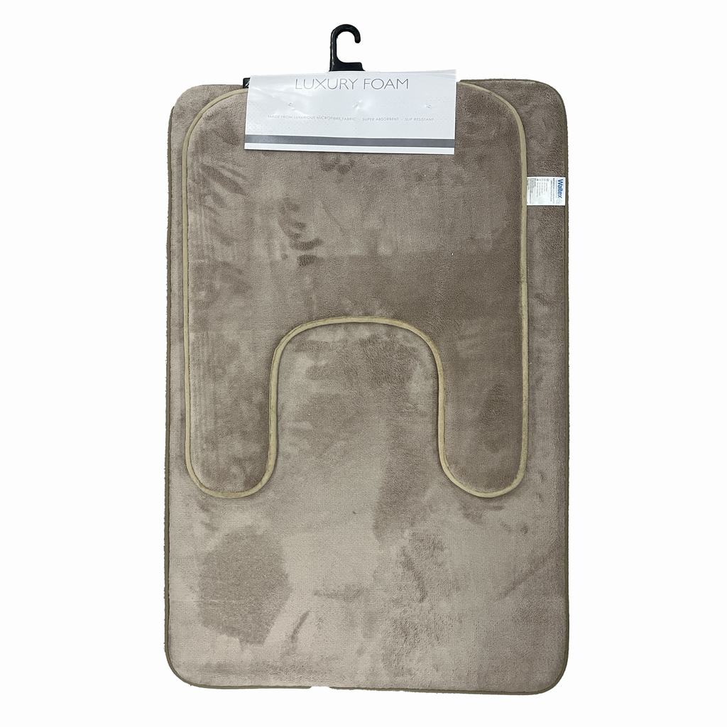 MEMO1145FTA231.jpg MEMORY FOAM 2PC - TAUPE - Image 1