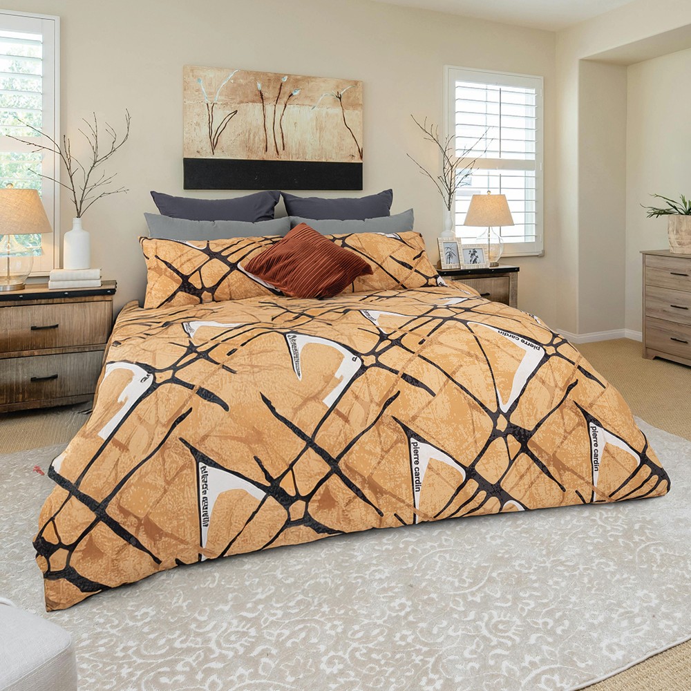 MFDCQ5FBARRETT231.jpg MICROFIBER DUVET COVER QUEEN -BARRETT - Image 1