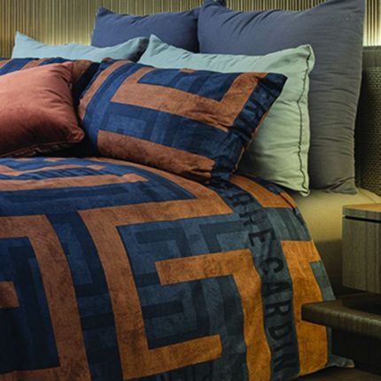 MICROFIBER DUVET COVER SINGLE -DELTA