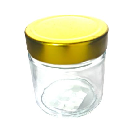 180ML MODERN GLASS JAR WITH LID