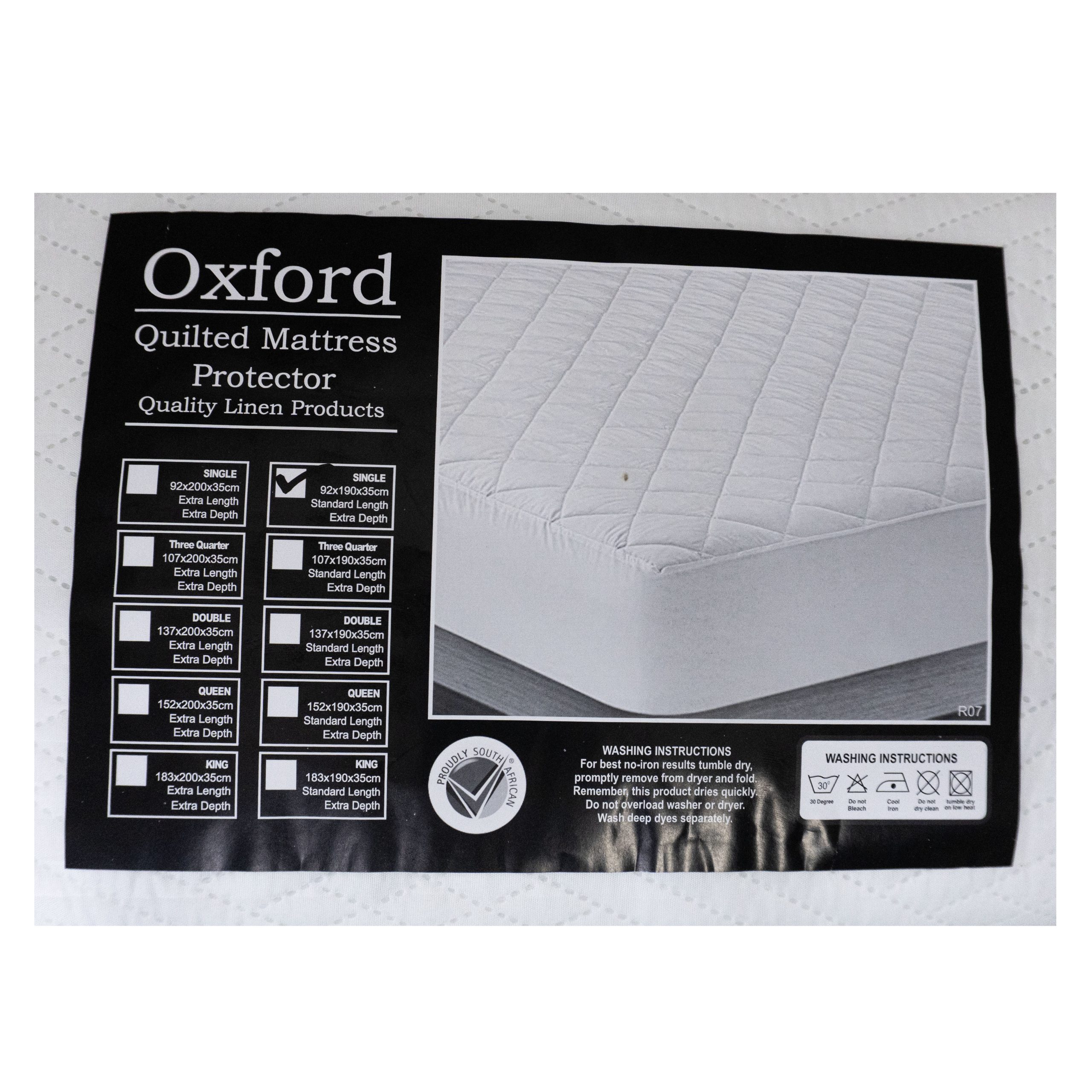 MP20500231.jpg SINGLE MATRESS PROT STD - Image 1