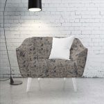 140CM PRINTED VINYL-WHITE - Image 2