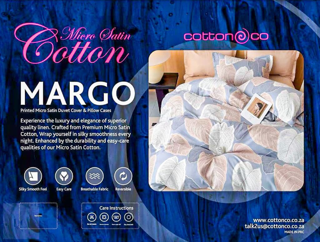 MSQDC5FMA231.jpg MICRO SATIN DUVET COVER QUEEN - MARGO - Image 1