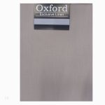 OXFORD DUVET COVER DOUBLE 144T- NATURAL