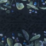 140CM VELVET UPHOLSTERY-BLUE BERRY 14 - Image 3