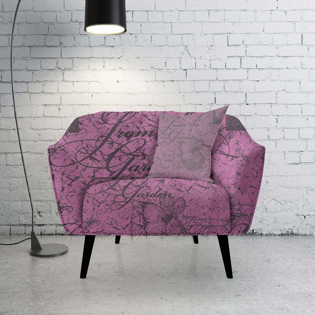 ODD0035FPPR232A.jpg 140CM VELVET UPHOLSTERY-PINK PRINT 18 - Image 2