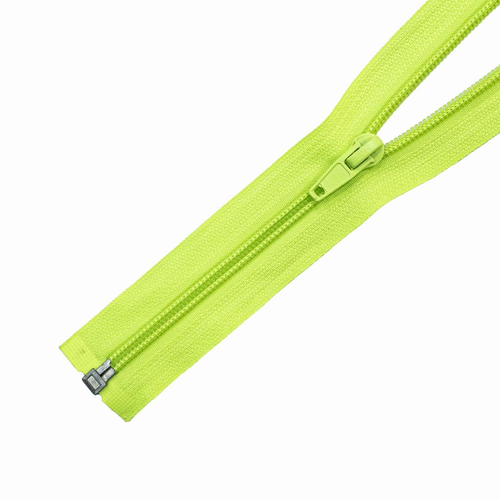 OEZ455FL231.jpg 45CM OPEN END ZIP - LIME - (39) - Image 1