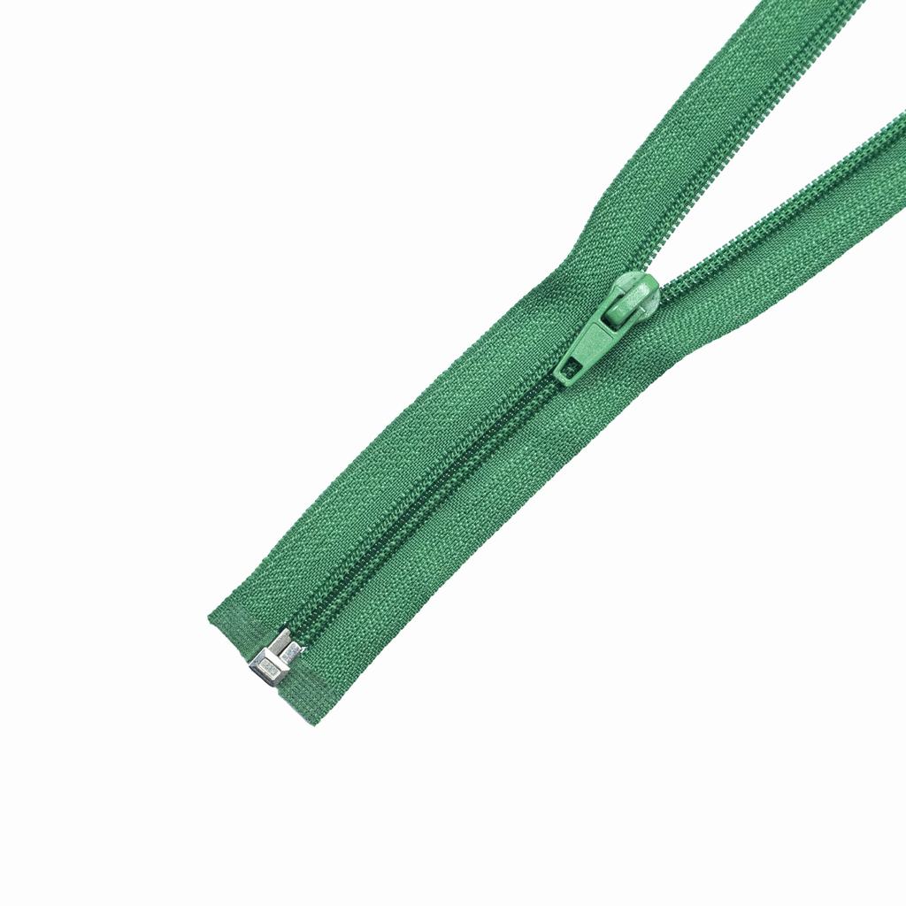 OEZ705FEG231.jpg 70CM OPEN END ZIP - EM,GREEN - (20) - Image 1