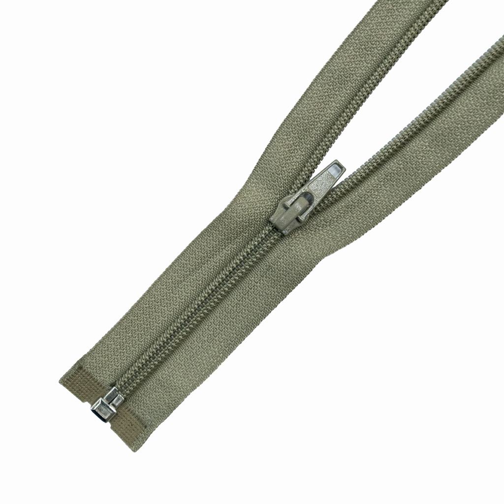 OEZ705FK231.jpg 70CM OPEN END ZIP - KHAKI - (4) - Image 1