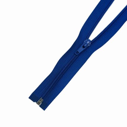 80CM OPEN END ZIP  ROYAL - (18)