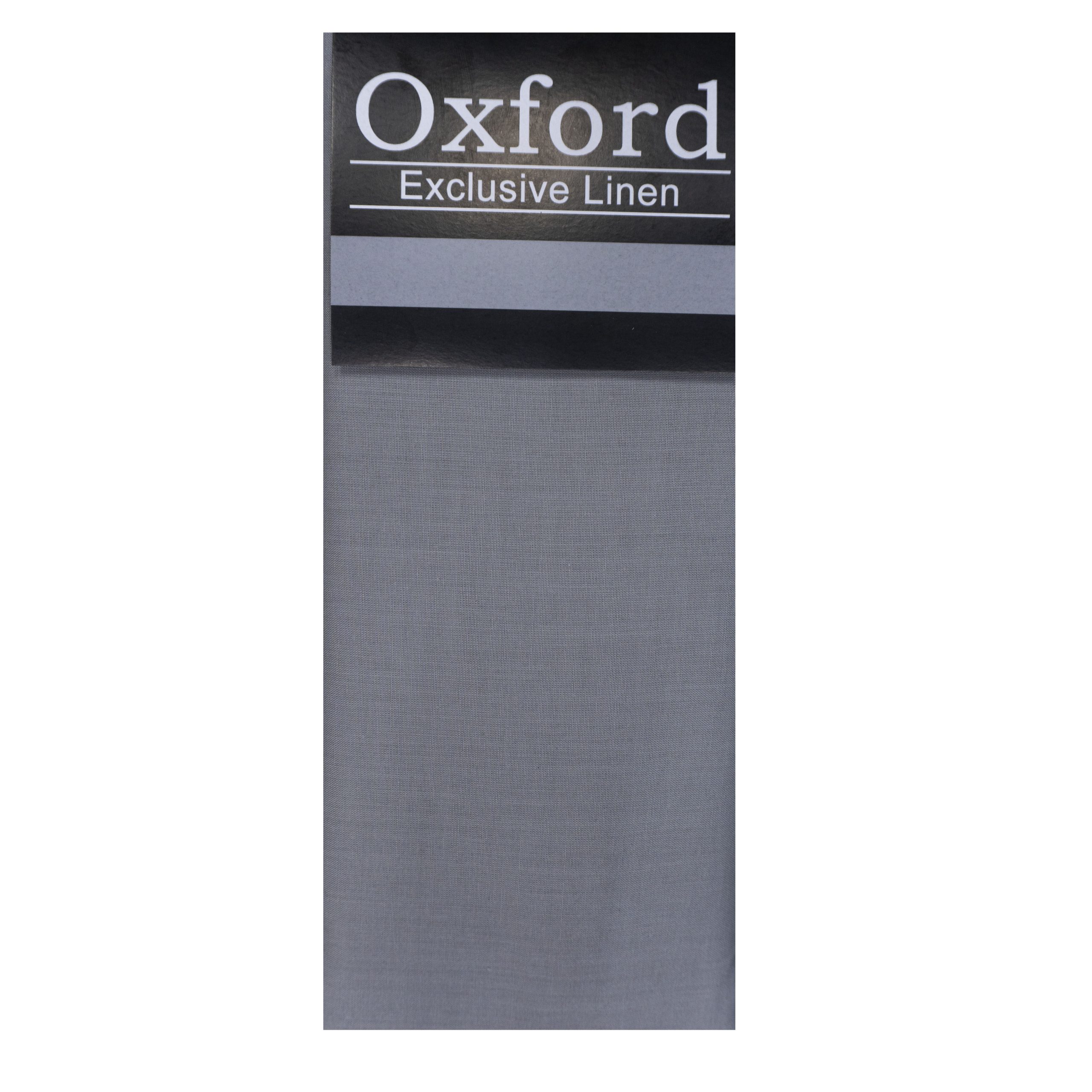OFT1005FGR231.jpg OXFORD 144 KING FITTED SHEET - GREY - Image 1