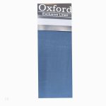OXFORD 144 QUEEN FITTED SHEET - MORROCO BLUE