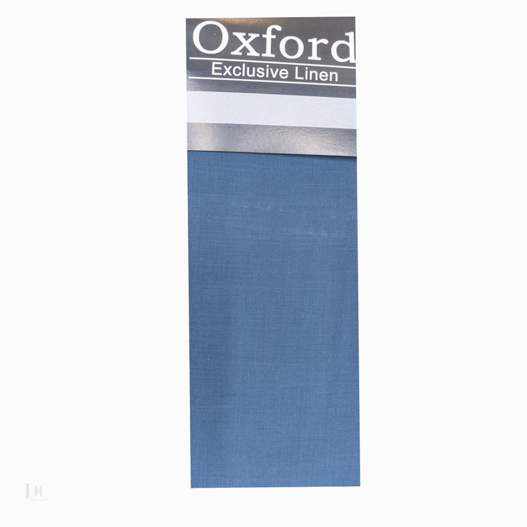 OFT2005FMB231.jpg OXFORD 144 QUEEN FITTED SHEET - MORROCO BLUE - Image 1