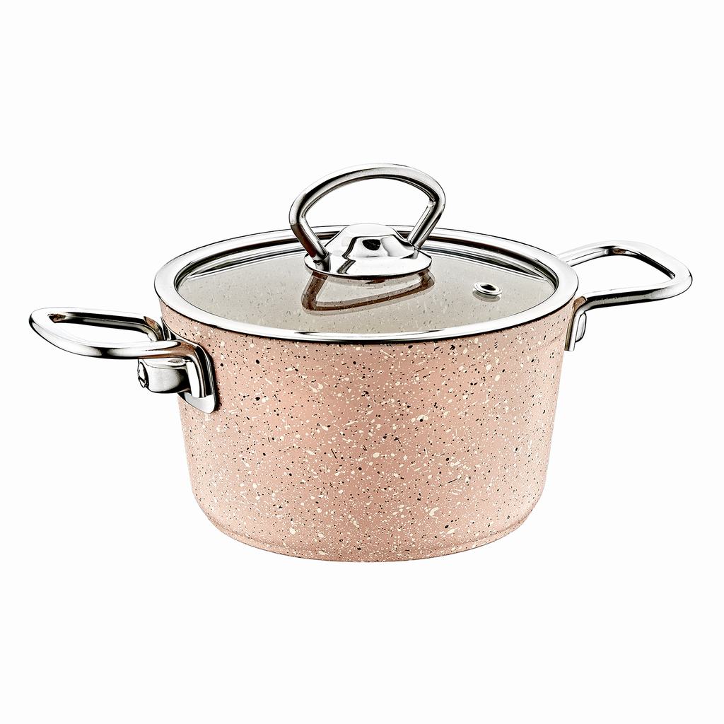OMS31112D165FBR231.jpg 16CM DEEP MINI CASSEROLE BROWN - Image 1