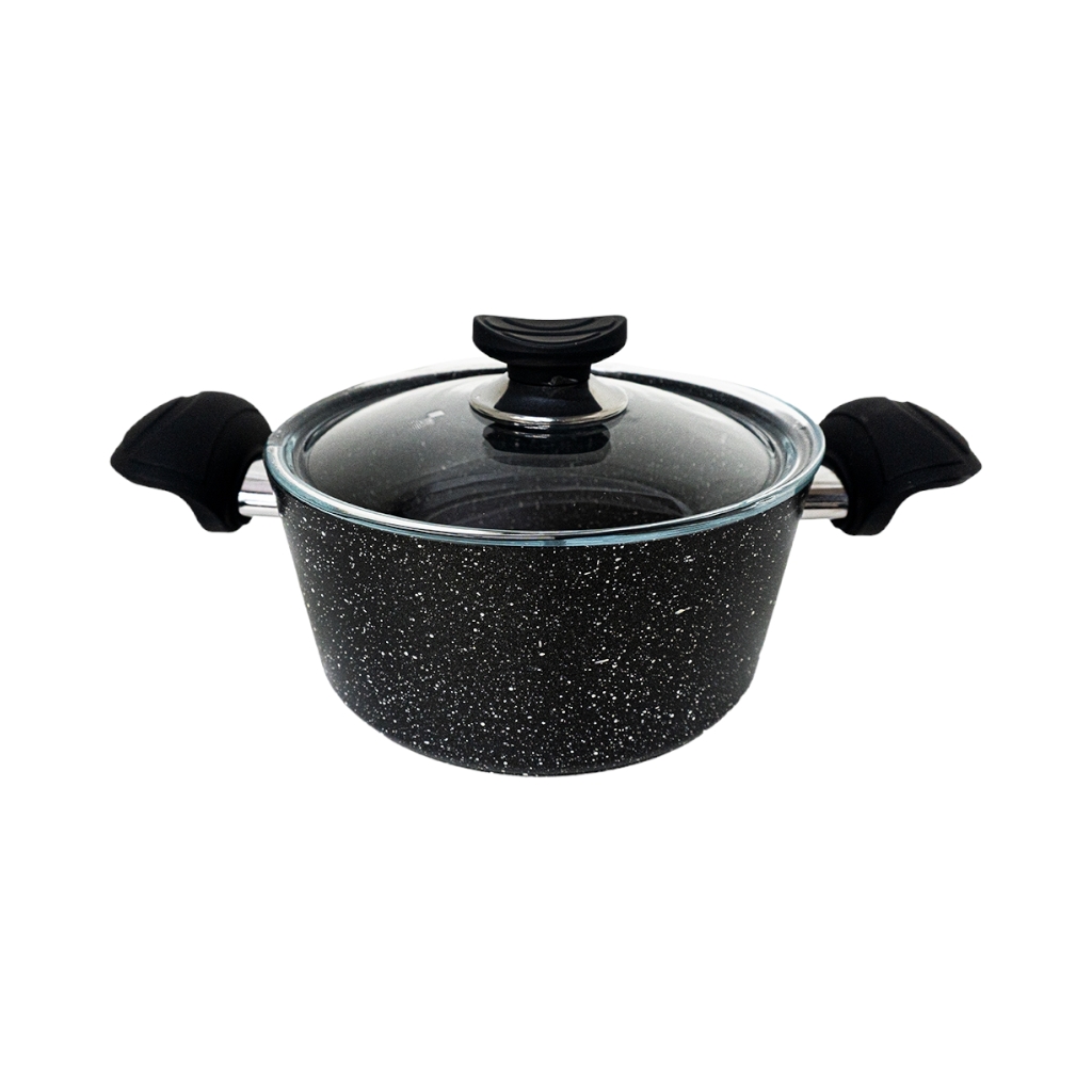 OMS31112D205FB231.jpg DEEP CASSOROLE 20CM BLACK - Image 1