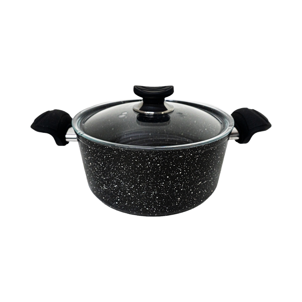 OMS31112D225FB231.jpg DEEP CASSOROLE 22CM BLACK - Image 1