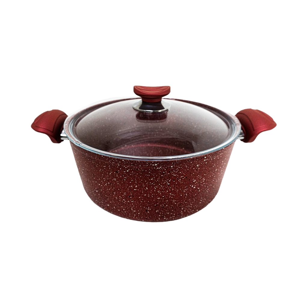 OMS31112D265FR231.jpg DEEP CASSOROLE 26CM -RED - Image 1