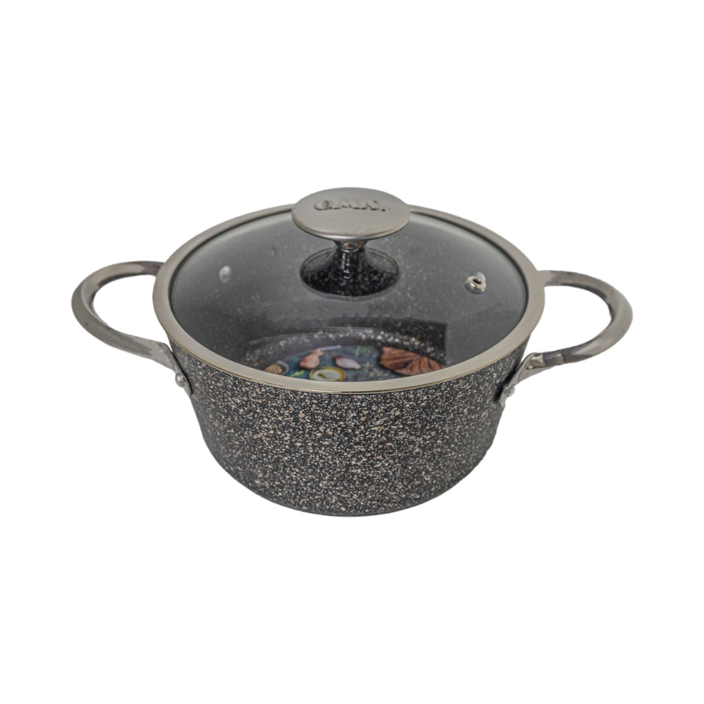 OMS31162D225FB231.jpg DEEP CASSOROLE INDUCTION 22CM -BLACK - Image 1