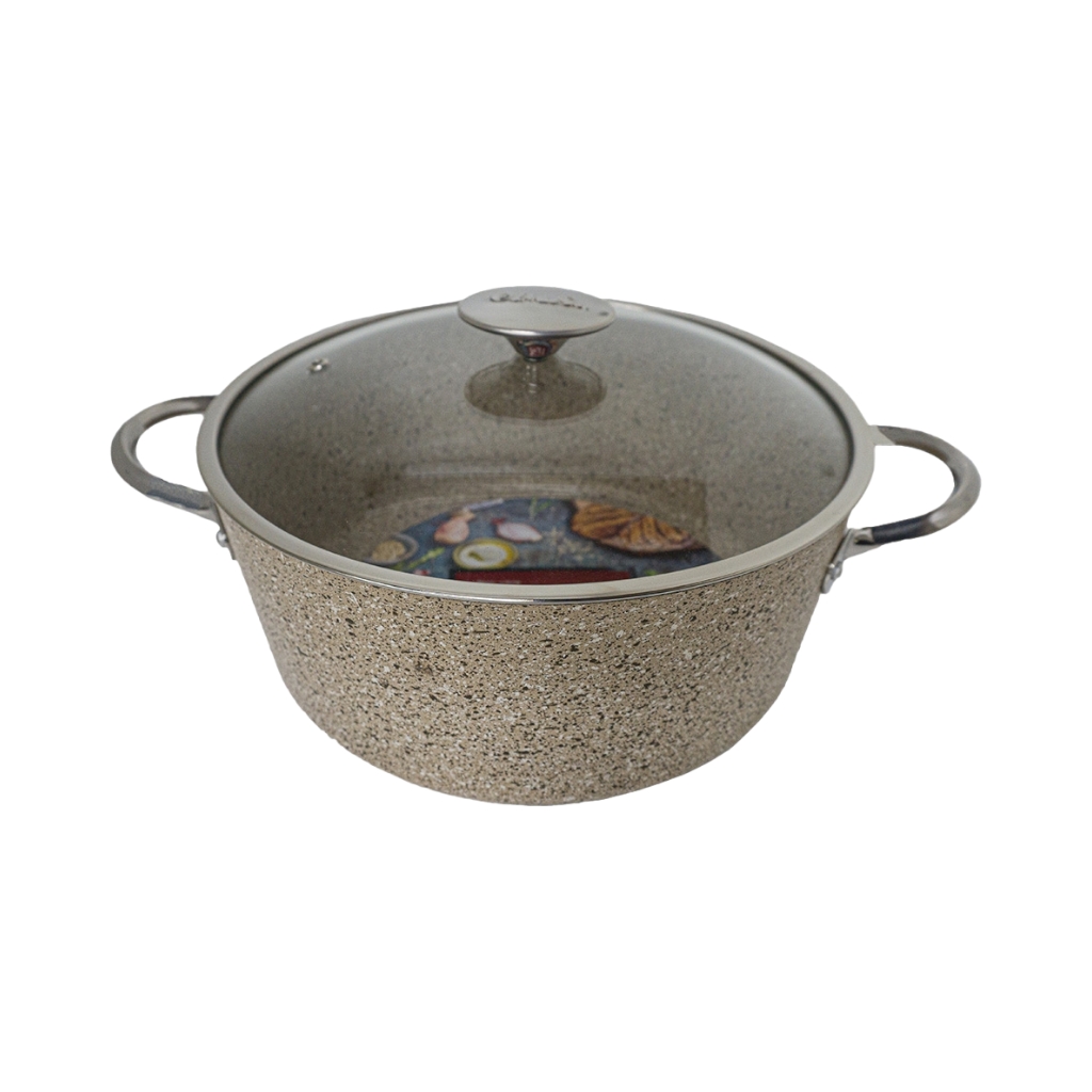 OMS31162D265FBE231.jpg DEEP CASSOROLE INDUCTION 26CM -BEIGE - Image 1