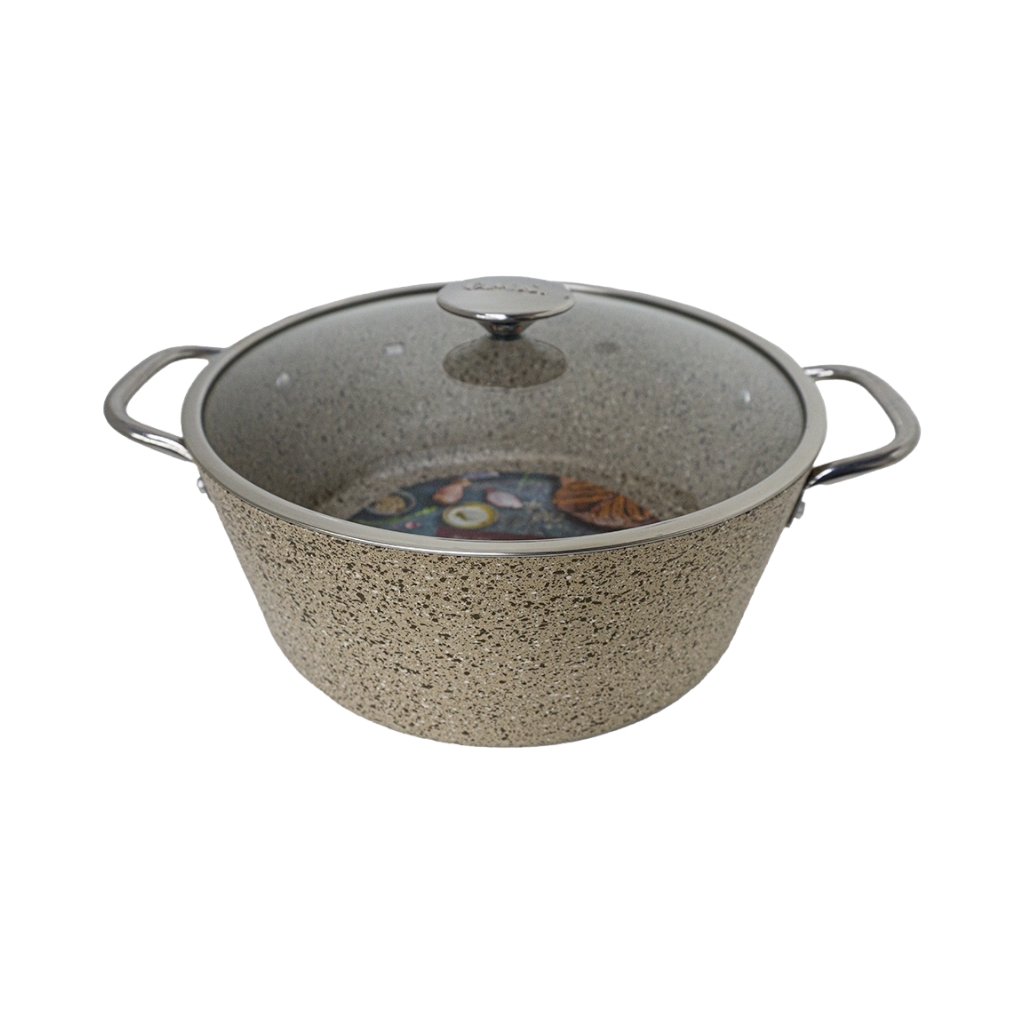 OMS31162D285FBE231.jpg DEEP CASSOROLE INDUCTION 28CM -BEIGE - Image 1