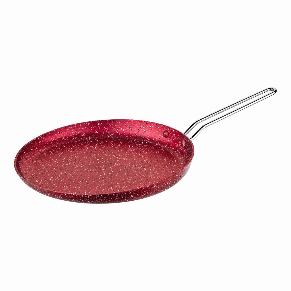 OMS32342D285FR.jpg GRANITE CREPE PAN 28CM RED - Image 1