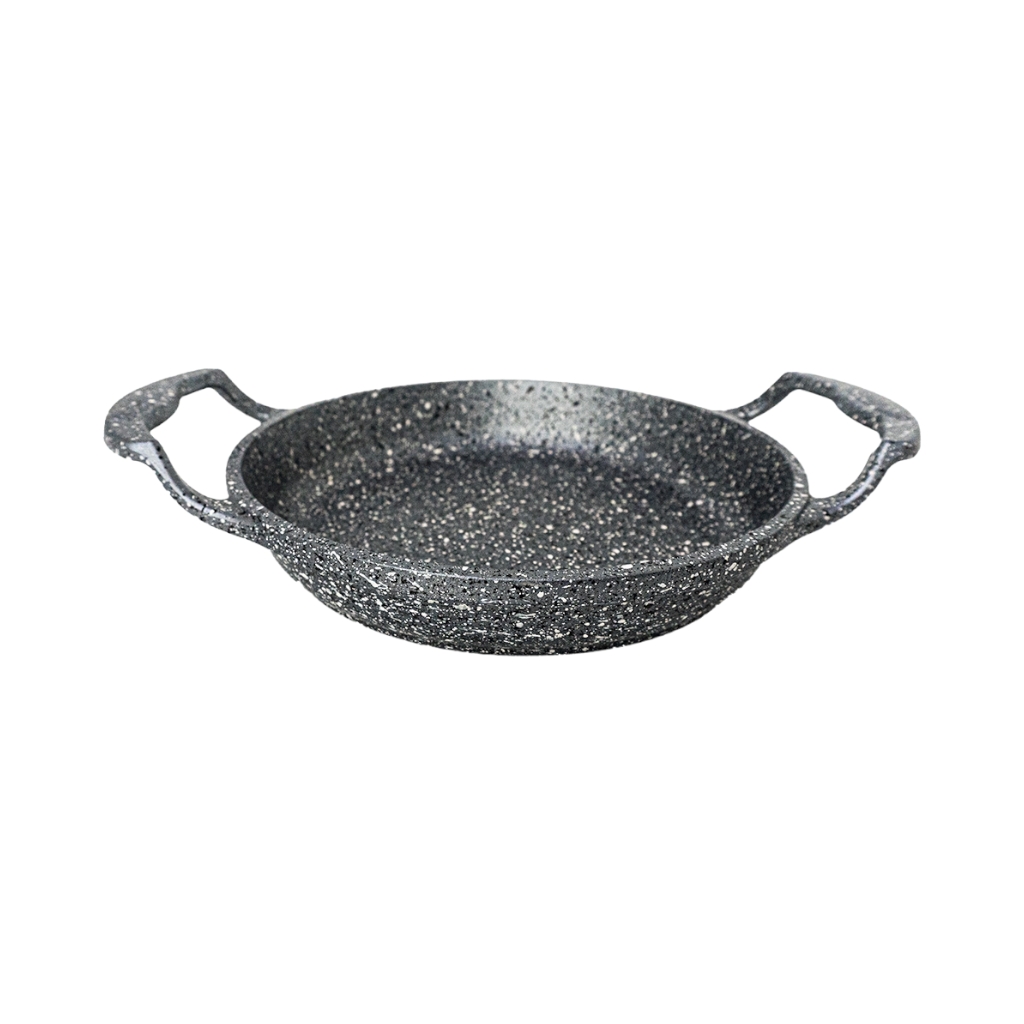 OMS32482D185FG231.jpg GRANITE EGG PAN 18CM -GREY - Image 1