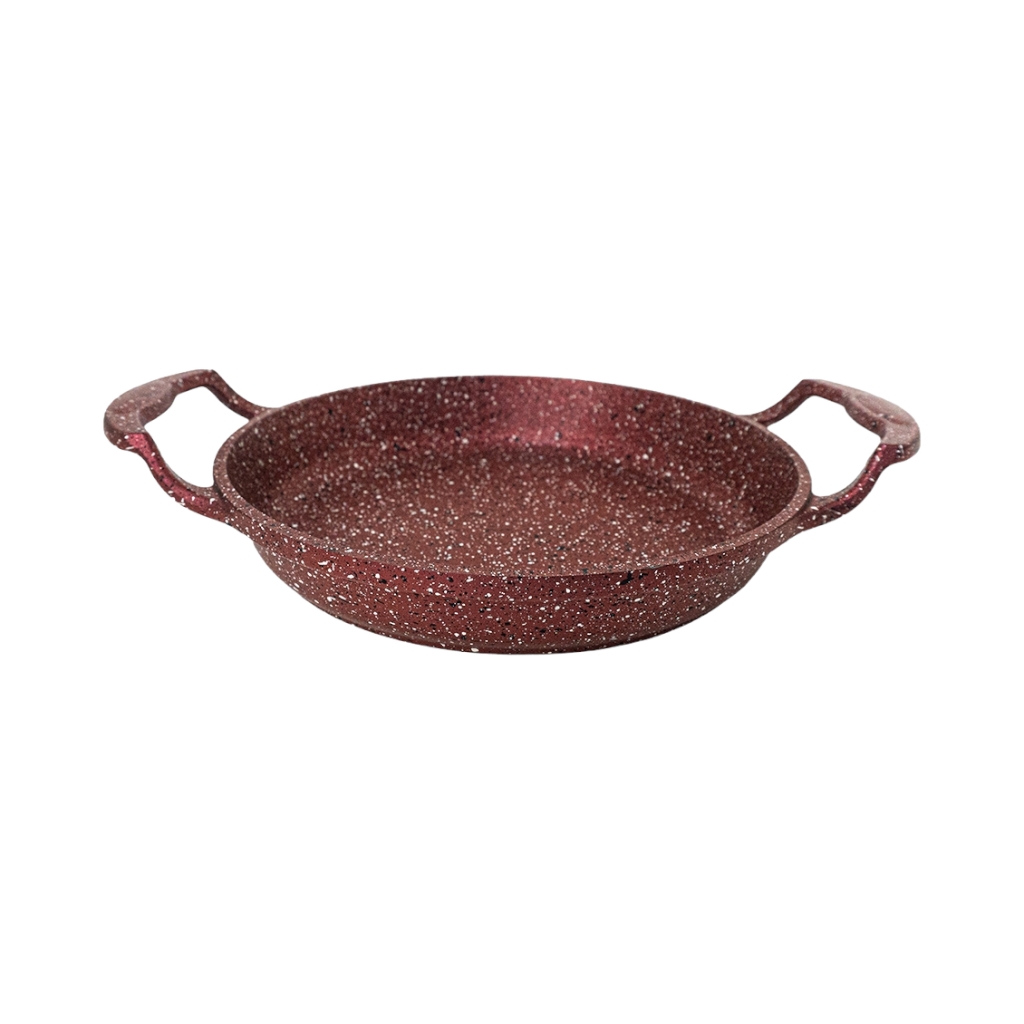 OMS32482D205FR231.jpg GRANITE EGG PAN 20CM -RED - Image 1