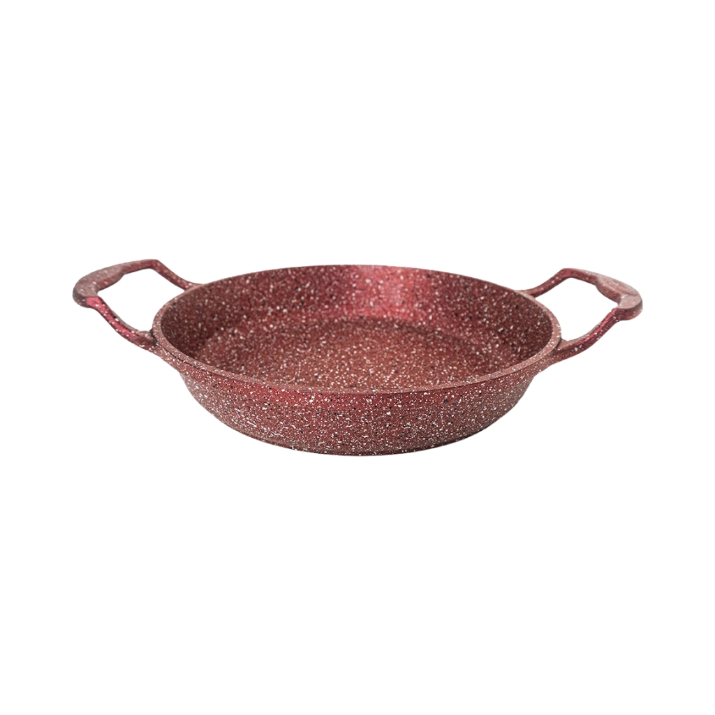 OMS32482D225FR231.jpg GRANITE EGG PAN 22CM -RED - Image 1