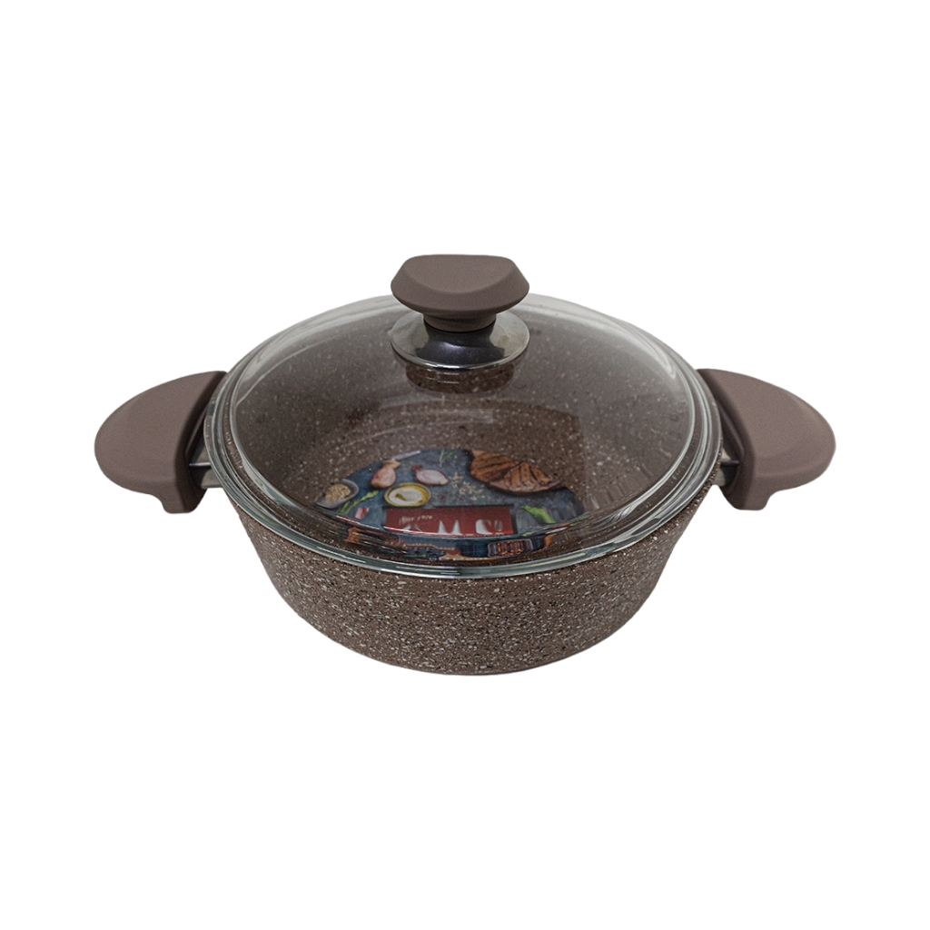 OMS33102D225FBE231.jpg LOW CASSOROLE 22CM -BEIGE - Image 1