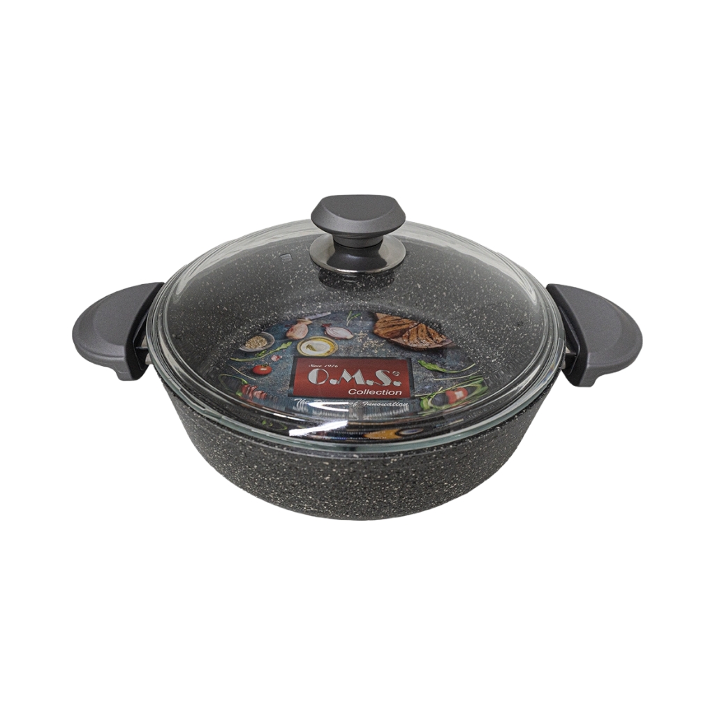 OMS33102D265FG231.jpg LOW CASSOROLE 26CM -GREY - Image 1