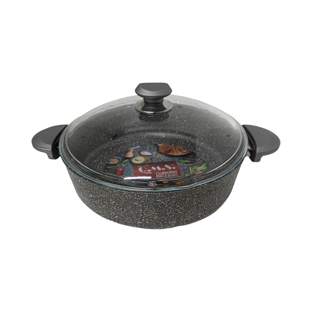 OMS33102D305FG231.jpg LOW CASSOROLE 30CM -GREY - Image 1