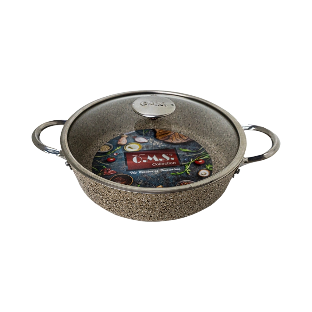 OMS33162D265FBE231.jpg LOW CASSOROLE INDUCTION 26CM -BEIGE - Image 1