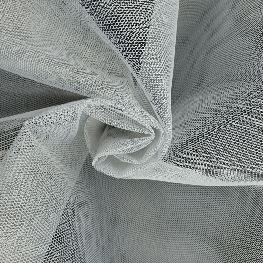 P05005FGREY231.jpg 150CM NYLON TULLE - GREY - Image 1