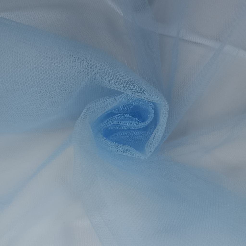 P05005FPOWDER20BLUE231.jpg 150CM NYLON TULLE - POWDER BLUE - Image 1