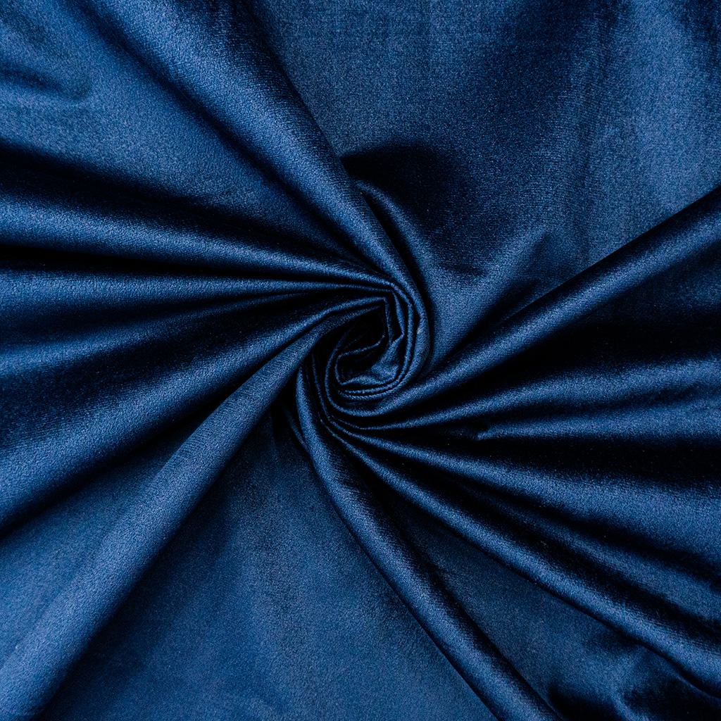P2DVS5FN232.jpg PLAIN VELVET (140CM)(NAVY) - Image 2
