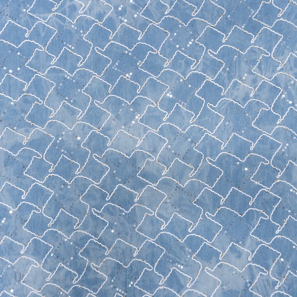 P44345F1231.jpg DENIM CORD EMBROIDERY - Image 1