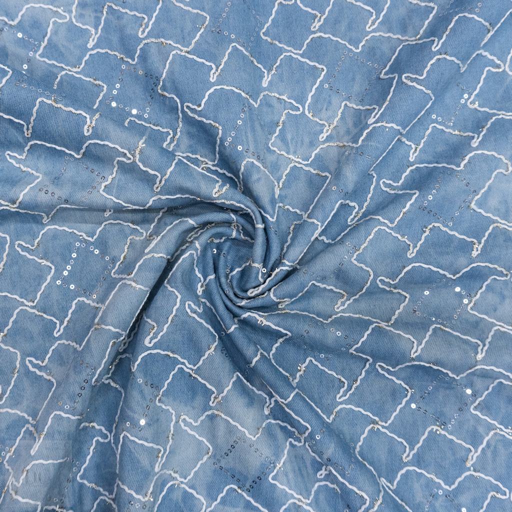 P44345F1232.jpg DENIM CORD EMBROIDERY - Image 2