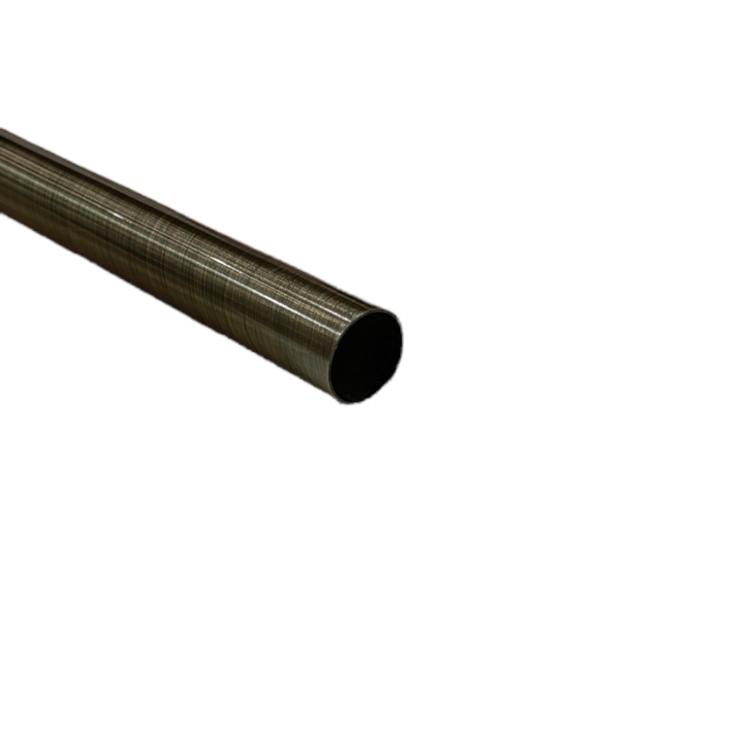 PAB014.jpg 2.5M 25MM RODS - ANTIQUE BRASS - Image 1