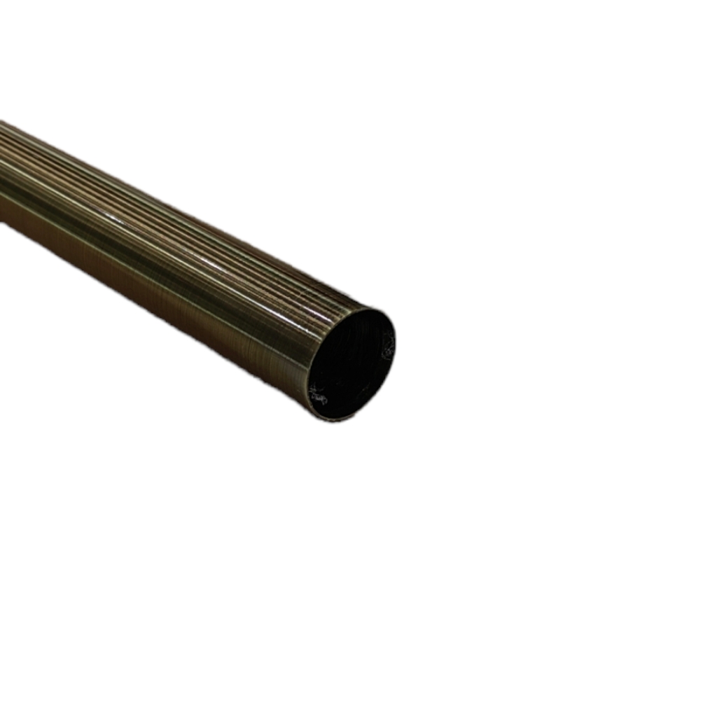 PAB203.jpg 2M 32MM RODS - ANT. BRASS - Image 1