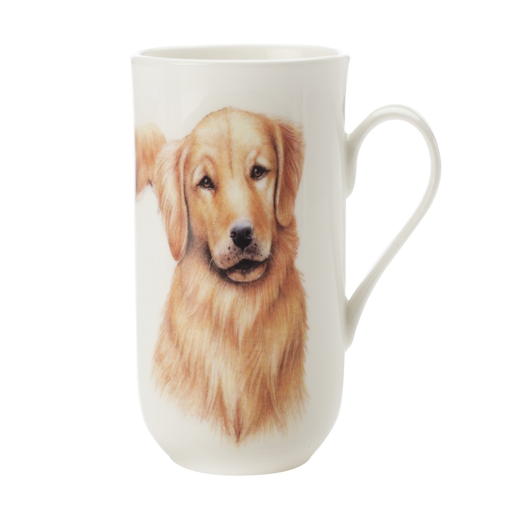 PB0702.jpg CMR GOD GOLD RETR MUG 300ML - Image 1