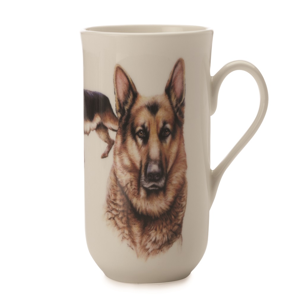 PB0703.jpg CMR DOG GERMAN SHEP MUG 300ML - Image 1