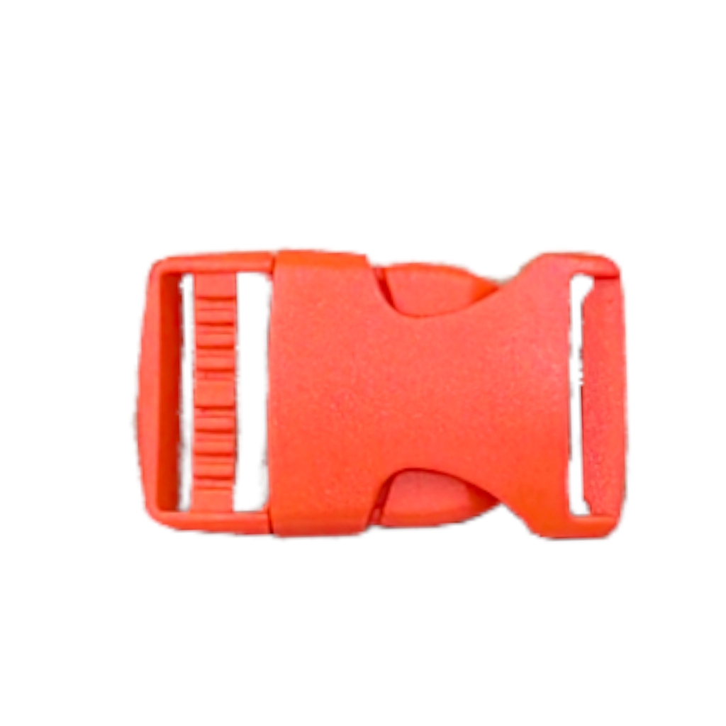 PBC255FR.jpg 25MM PLASTIC BAG CLIPS - RED - Image 1