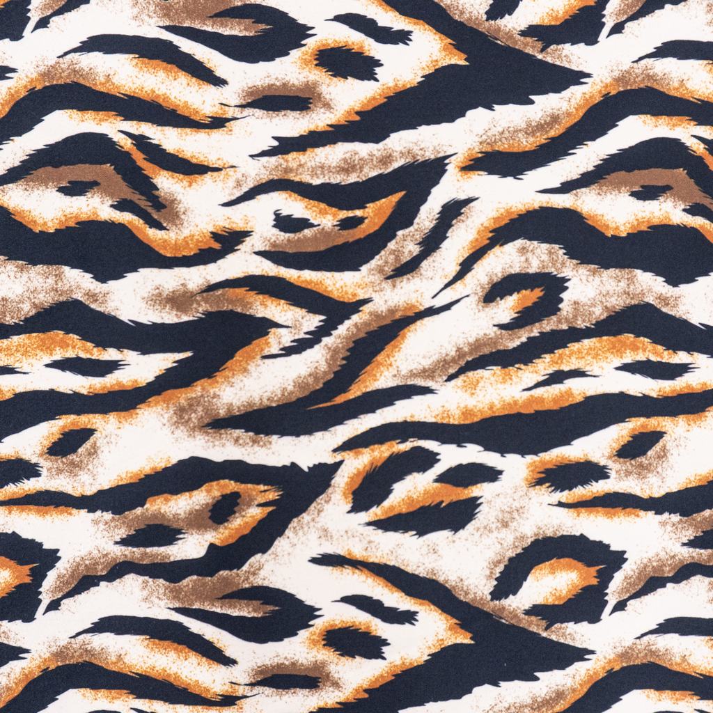 PCC255F12231.jpg PRINTED COTTON CANVAS - LEOPARD PRINT - Image 1