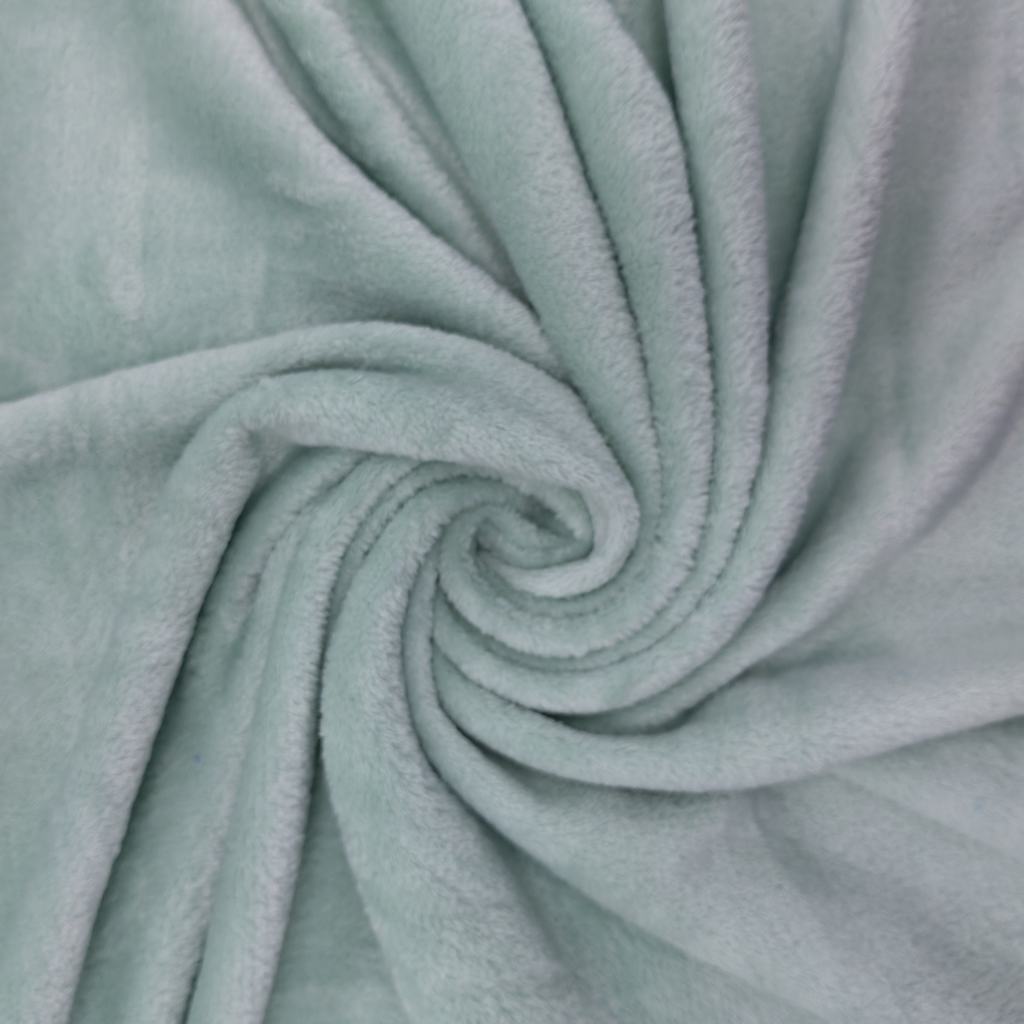 PFF15FMINT.jpg 150CM PLAIN MONGOLIAN FLEECE-MINT - Image 1