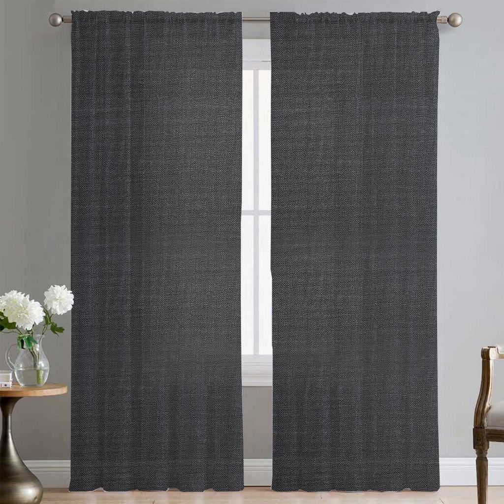 PLLV5FDARK20GREY232.jpg 280CM PLAIN LINEN VOILE-DARK GREY - Image 2