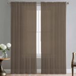 280CM PLAIN LINEN VOILE-SAND - Image 2