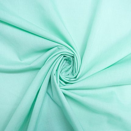 PLAIN POLY COTTON (SPEARMINT)