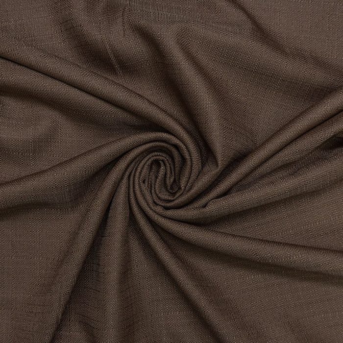 280CM PLAIN PRUSSIAN LINEN-BROWN - Image 3