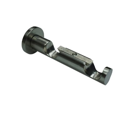 25/25MM DOUBLE BARREL METAL BKT - ST/STEEL